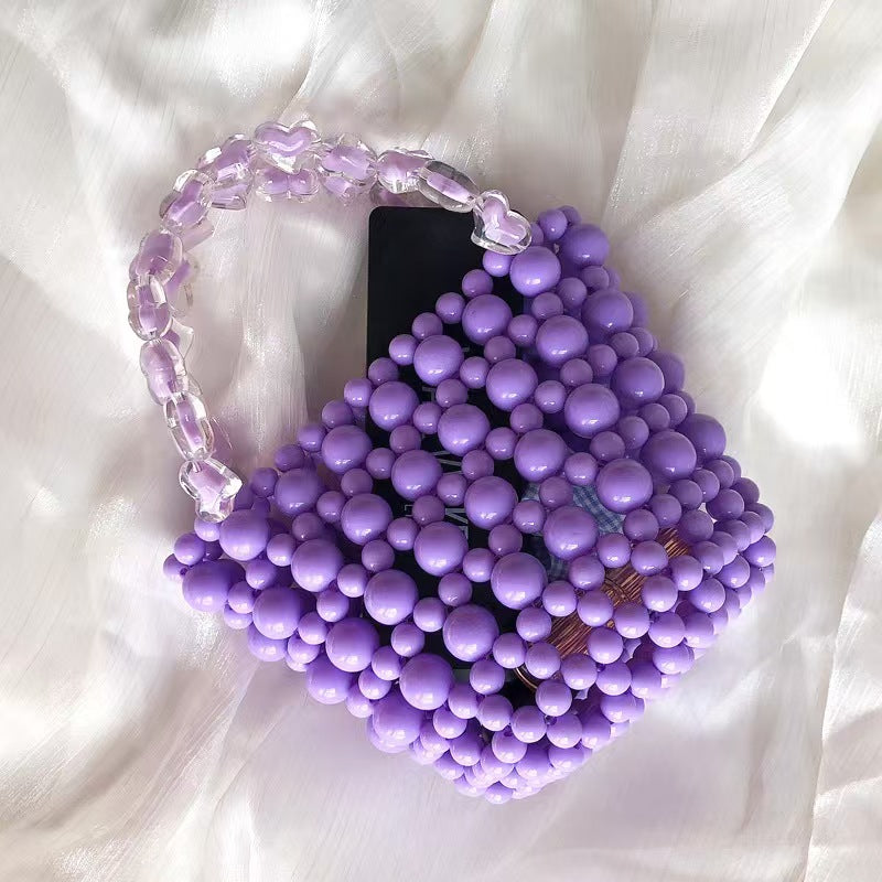 Pure purple handbag