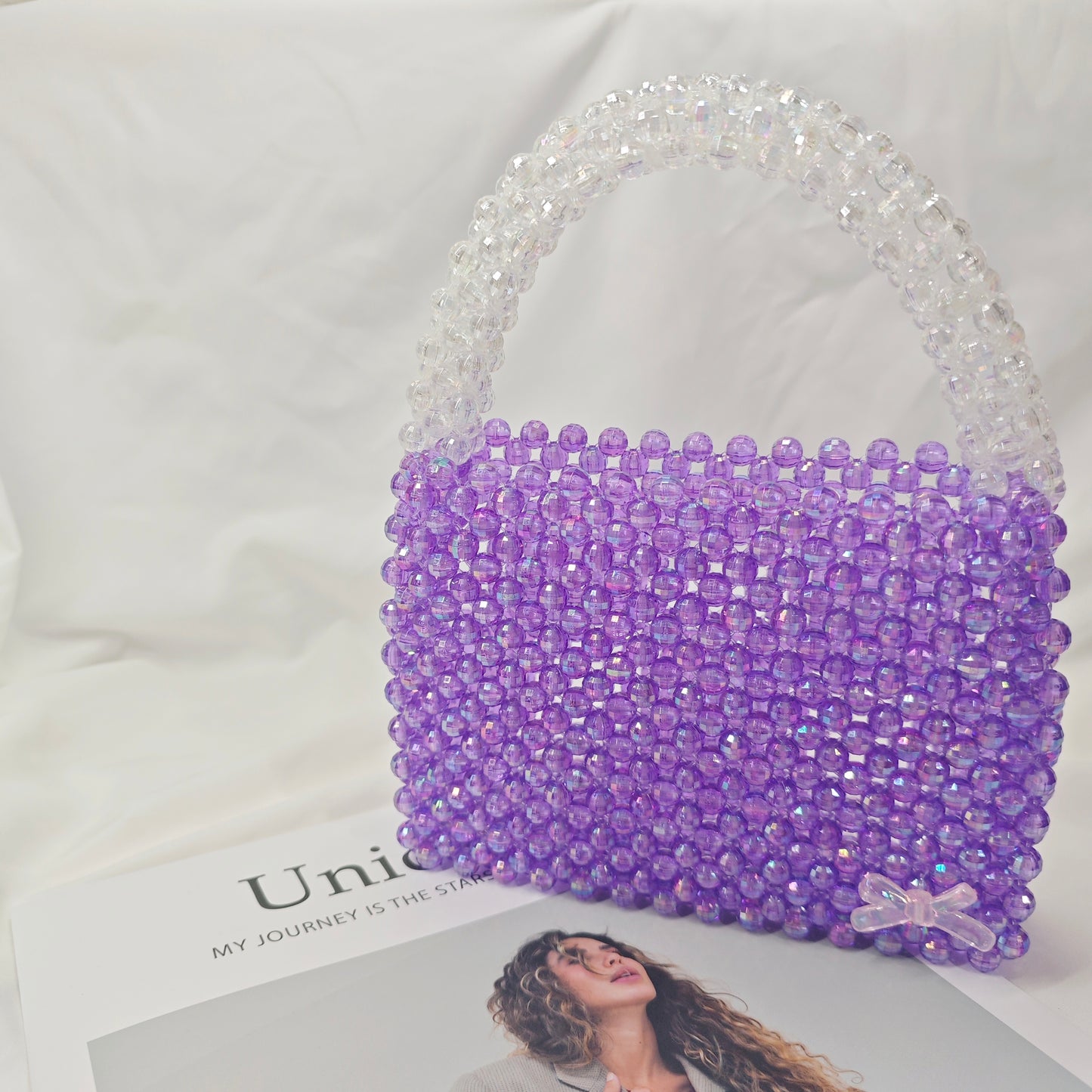 Purple Shell Handbag