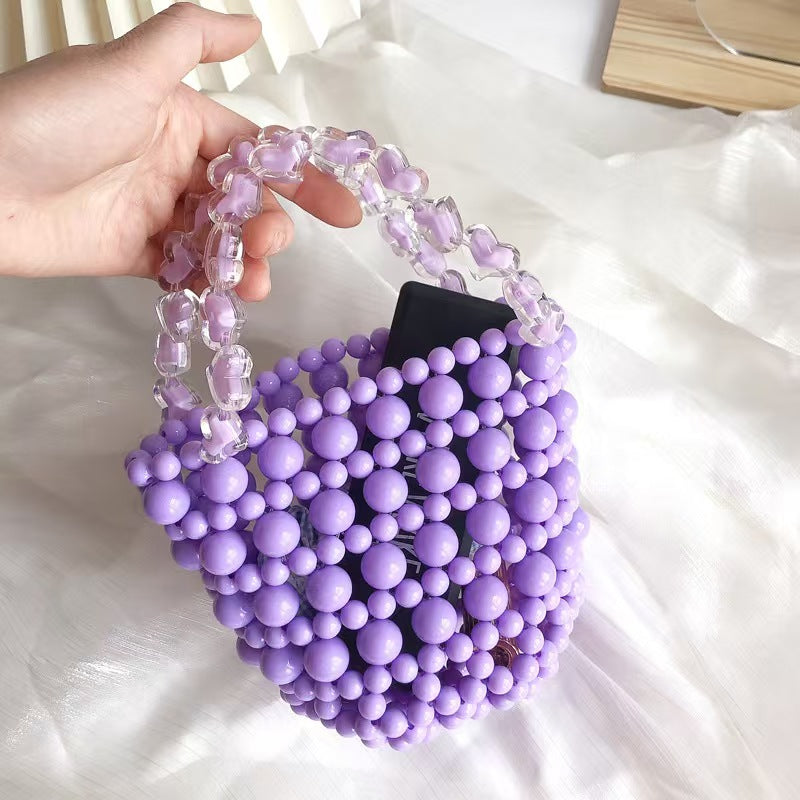 Pure purple handbag