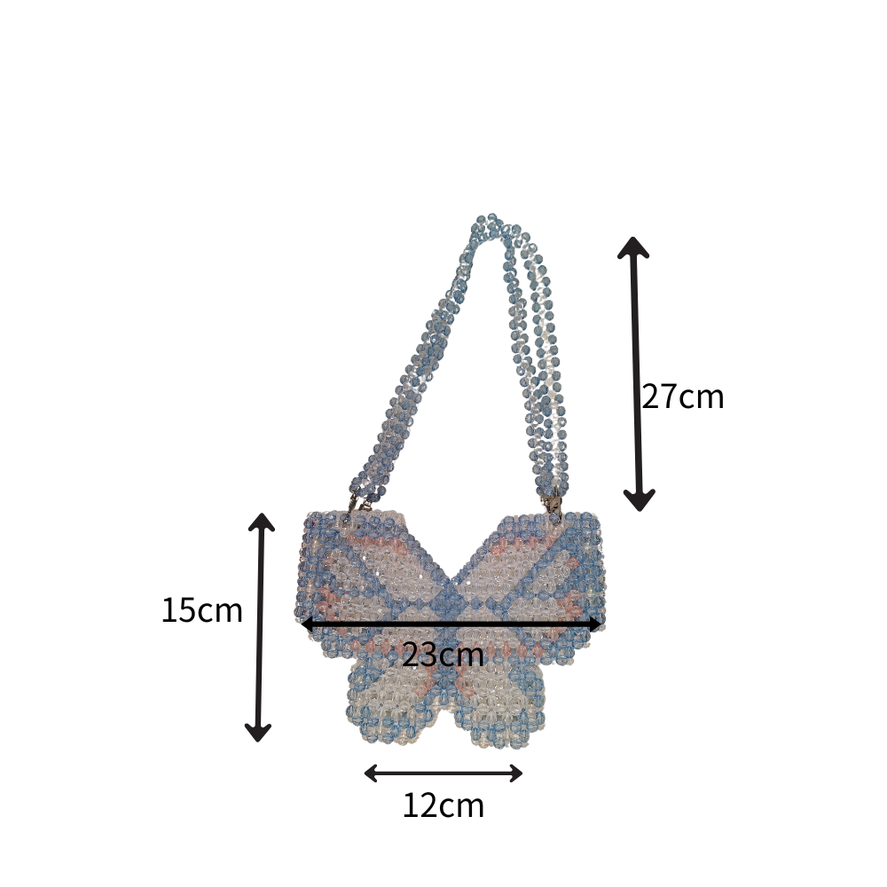 Haute Couture Butterfly Shoulder Bag