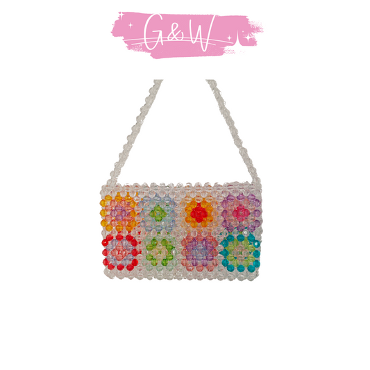 Colorful Cube Underarm Bag