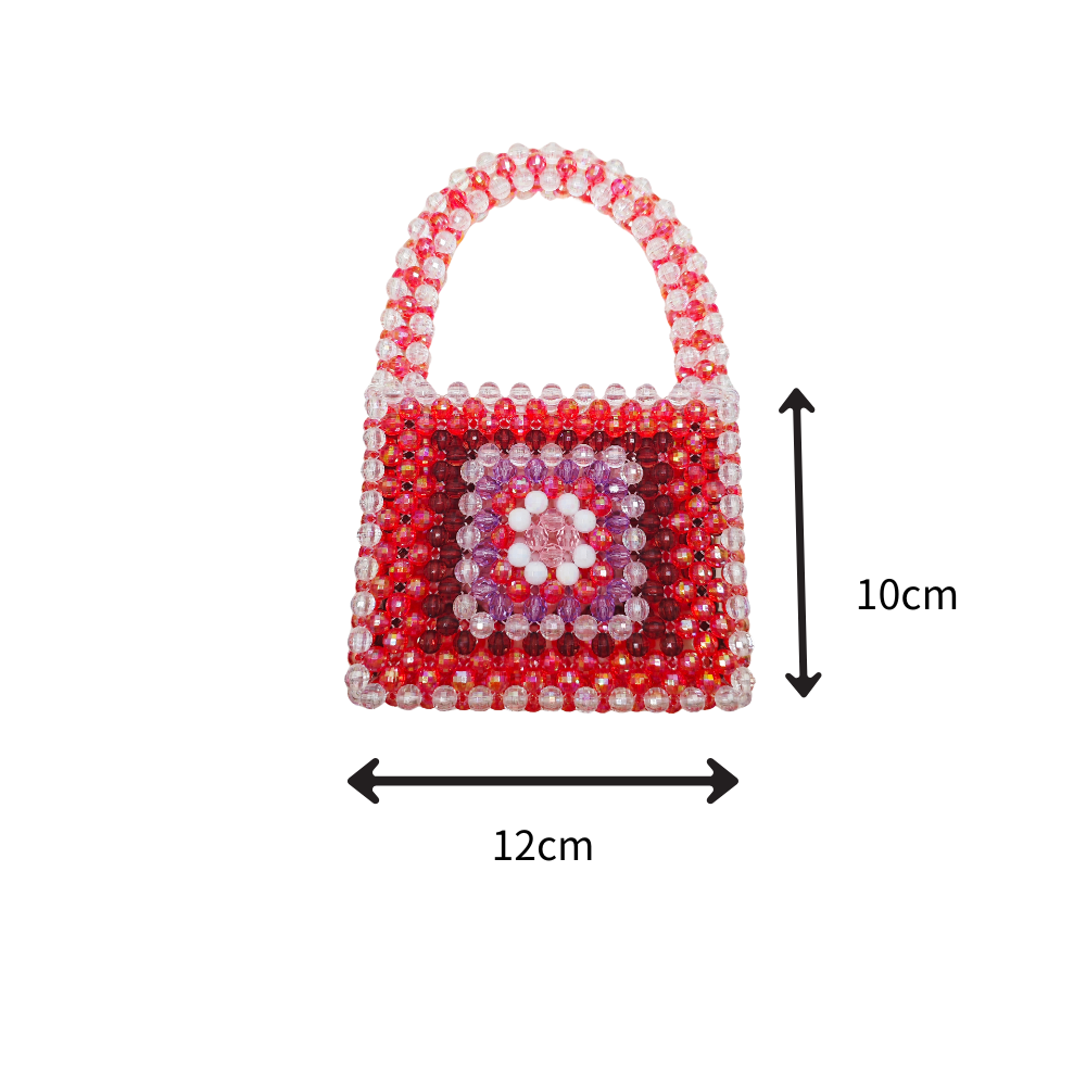 Granny Square Beaded Handbag