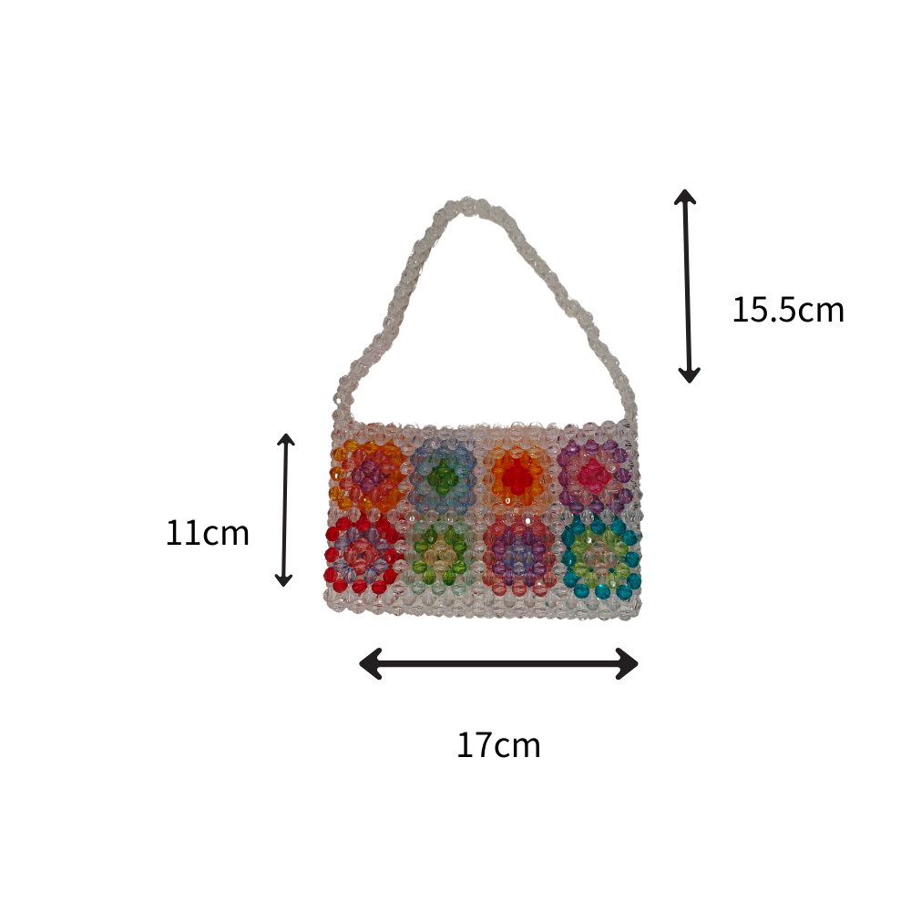 Colorful Cube Underarm Bag