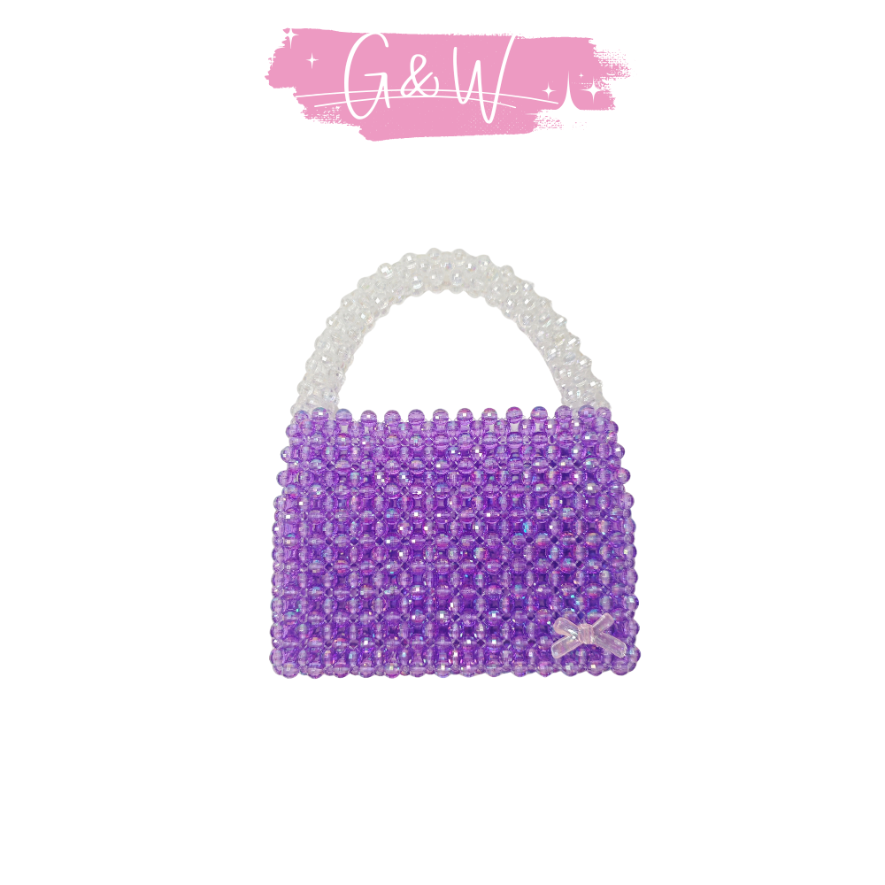 Purple Shell Handbag