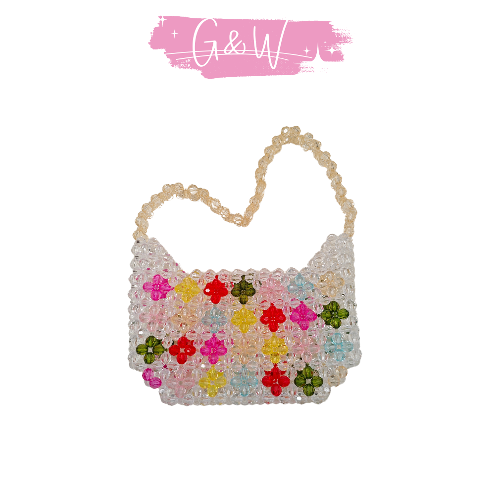 Colorful Flower Handbag