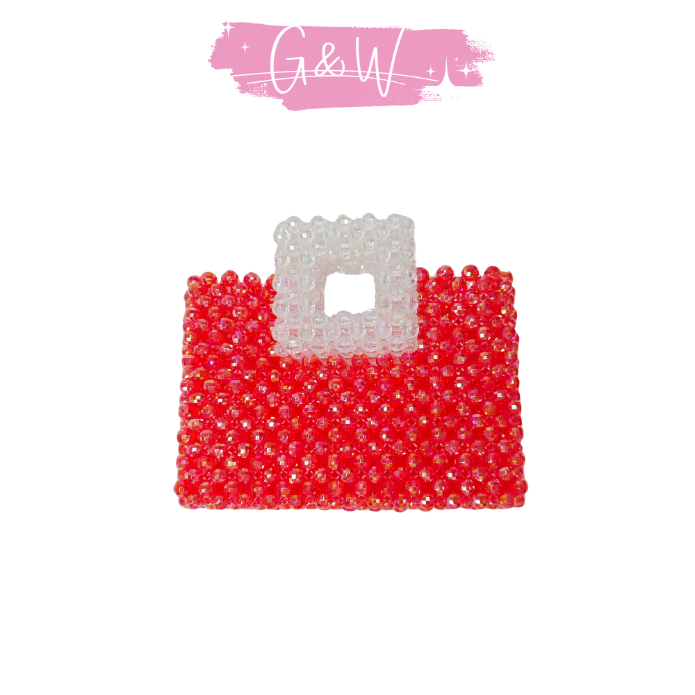 Red Jewel Handbag