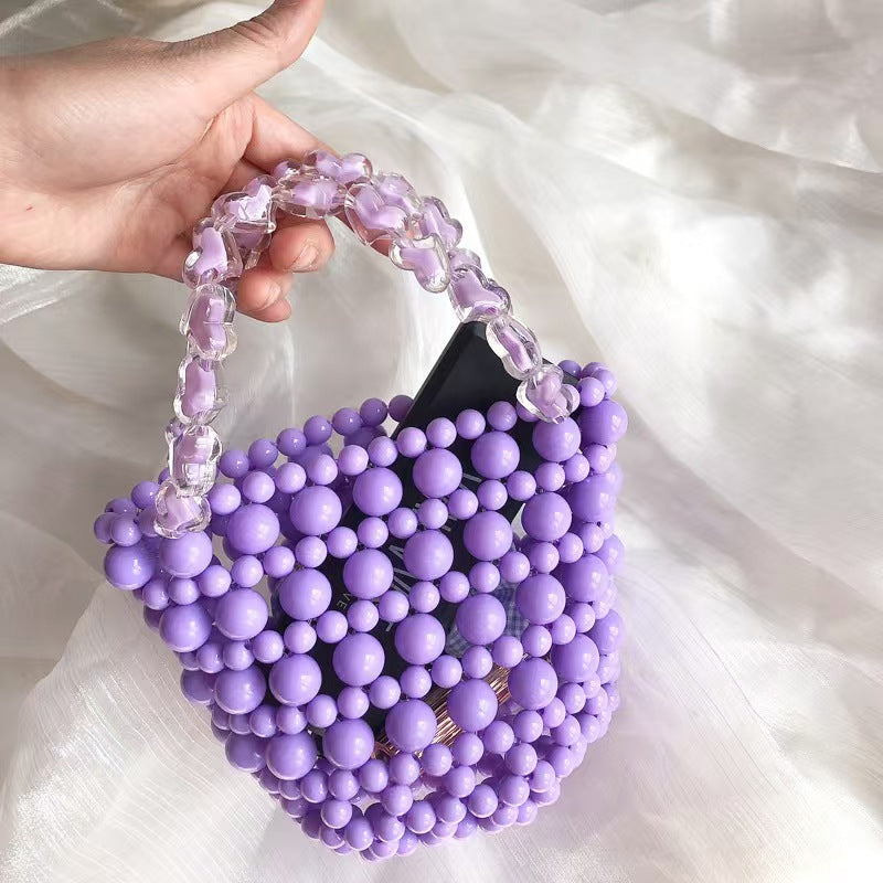 Pure purple handbag