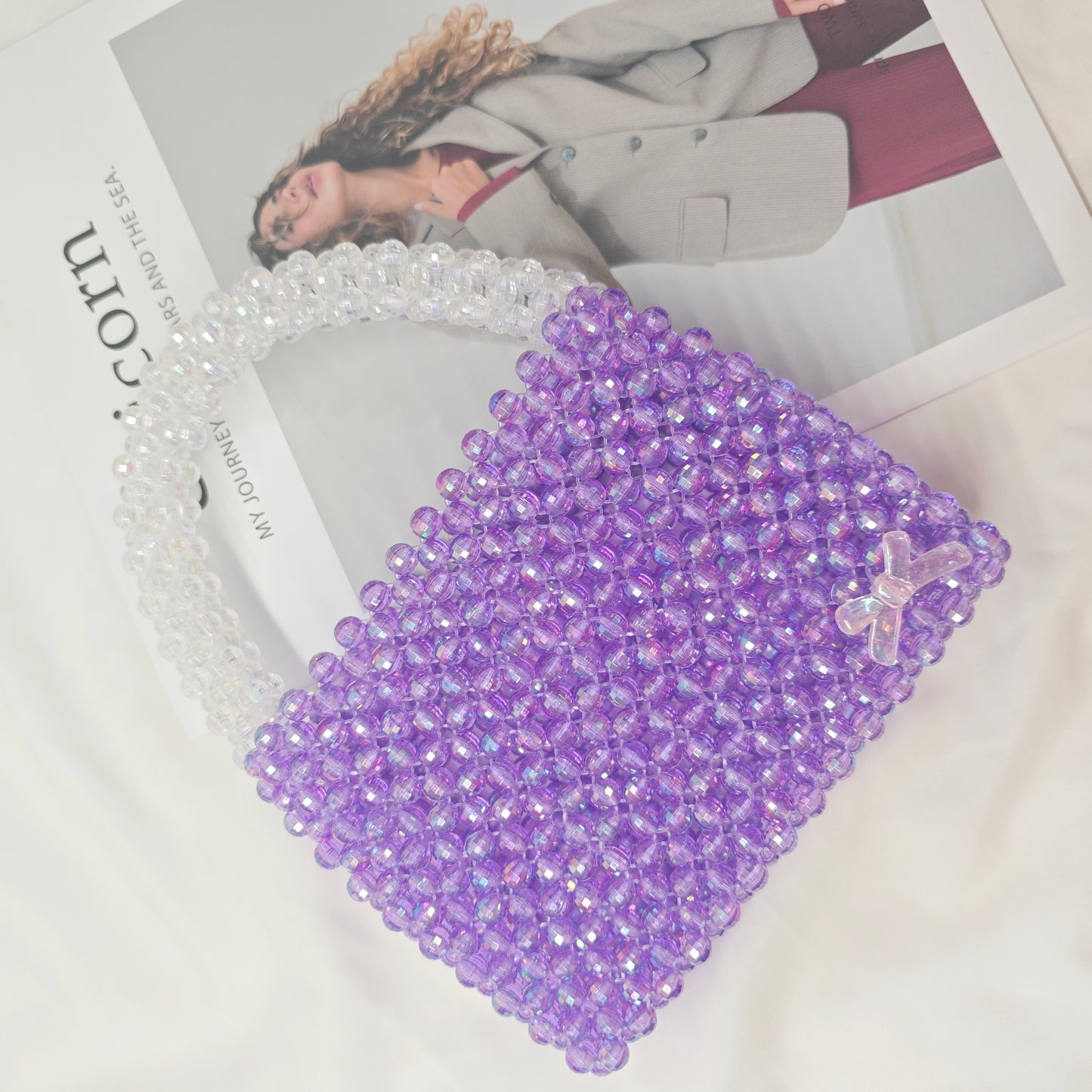 Purple Shell Handbag