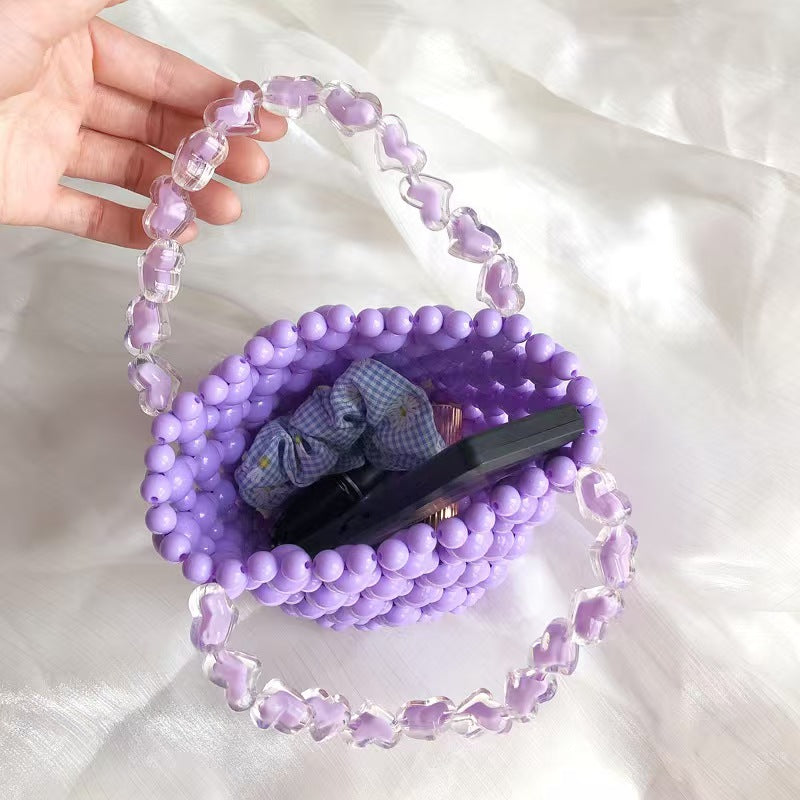 Pure purple handbag