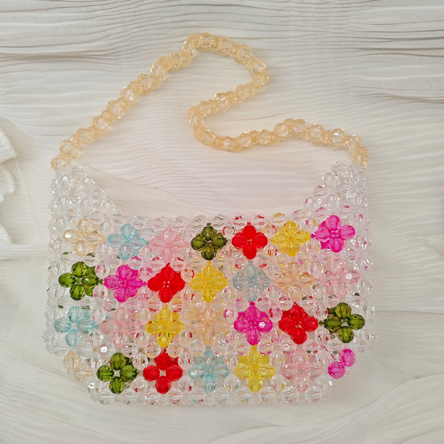 Colorful Flower Handbag