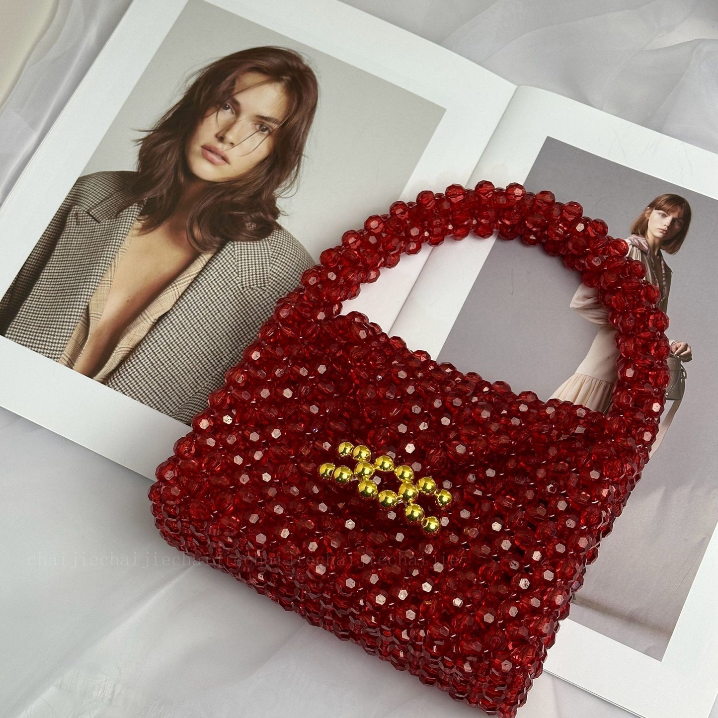 Christmas Red Handbag