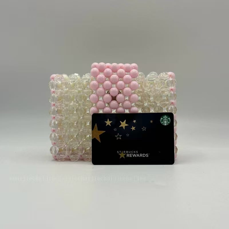 Korean style square colorful clutch bag