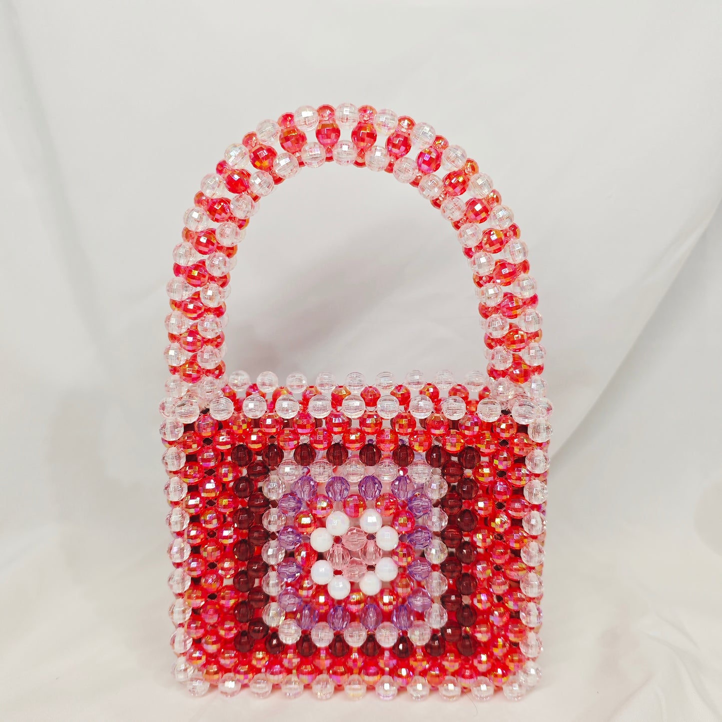 Granny Square Beaded Handbag