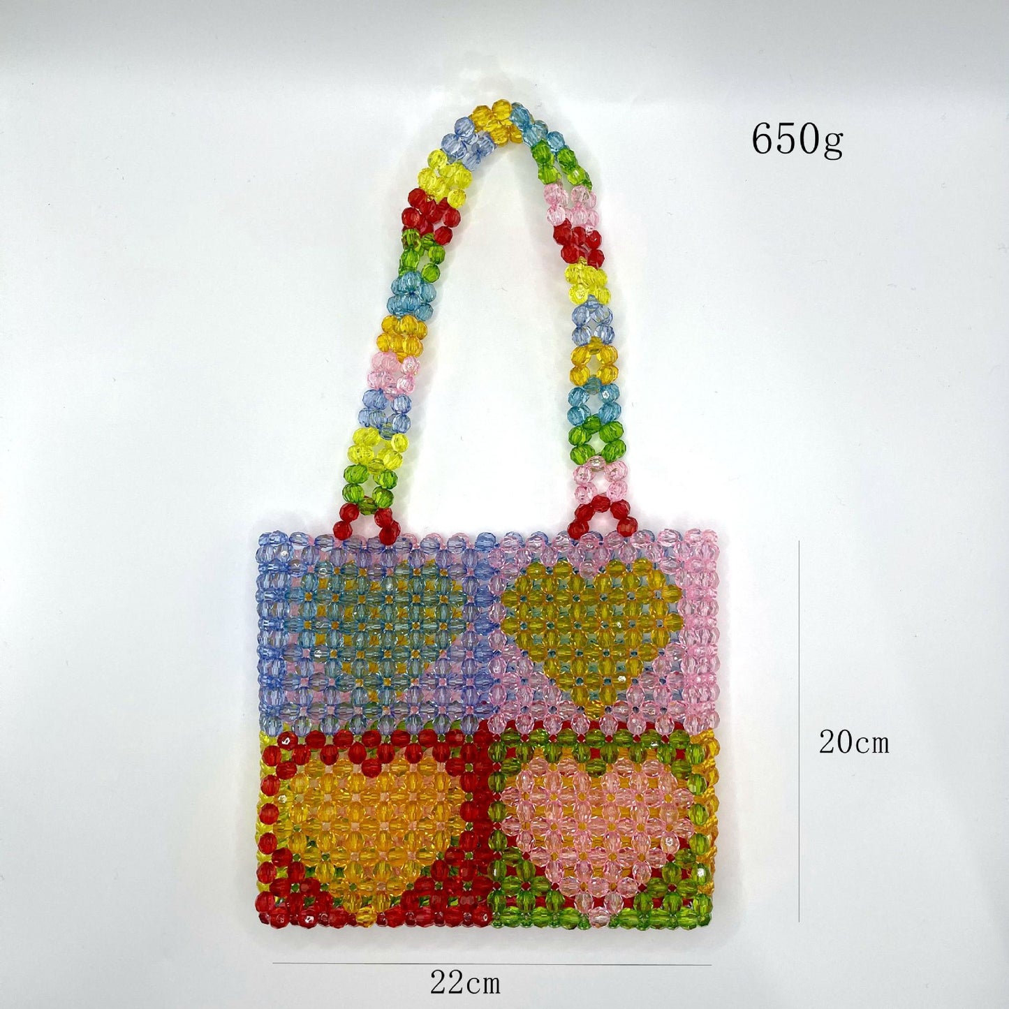 4-Grid Heart Fashion Shoulder Bag